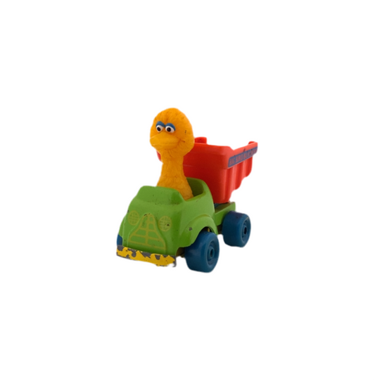 Sesame Street Big Bird in Die-Cast Dump Truck