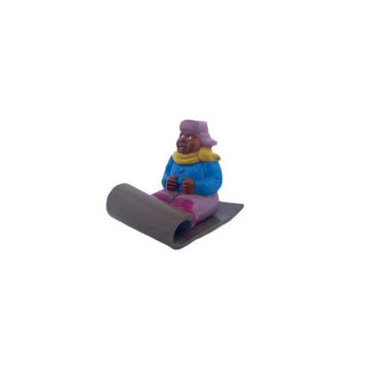 Fat Albert Mushmouth on Sled