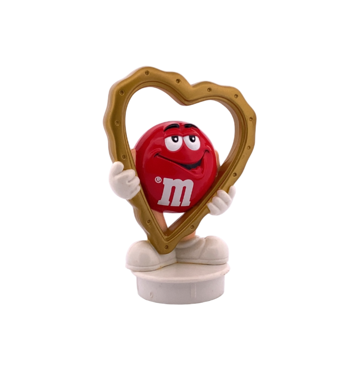 M&M Valentine Heart Tube Topper