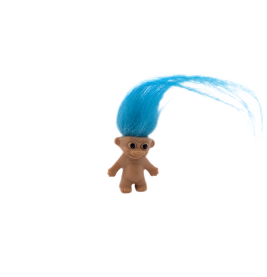 coolbeans Minis Blue Hair Troll