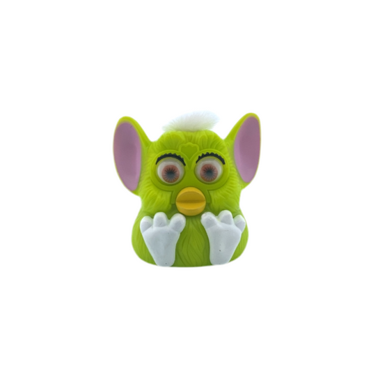Furby Lime Green with White Hair