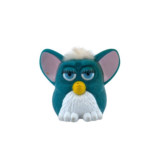 Furby Turquoise with White Hair