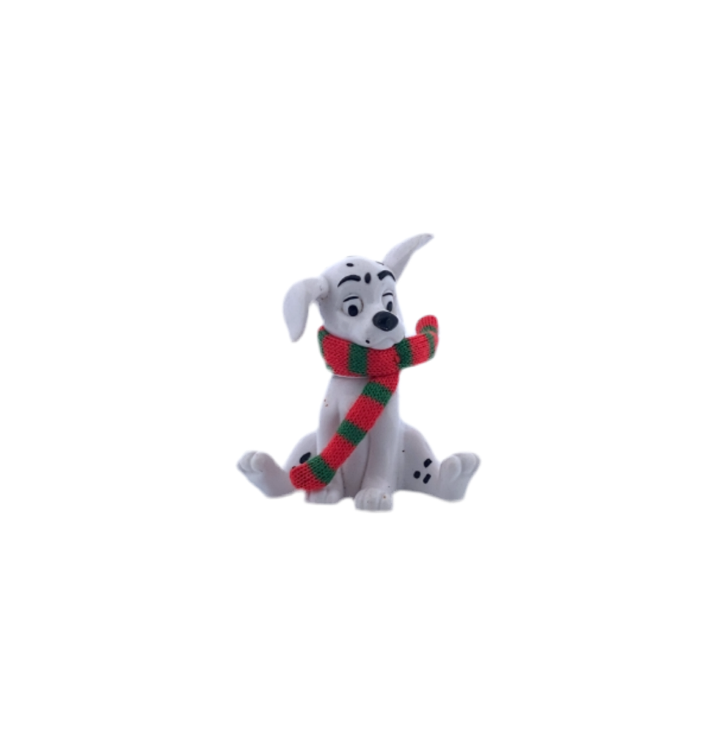 Disney’s 101 Dalmatians Scarf Pup with Red and Green Scarf