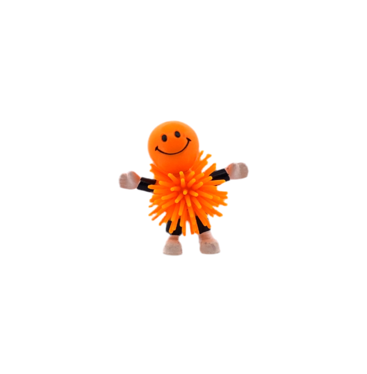 Orange Koosh Smiley Retro Bendable