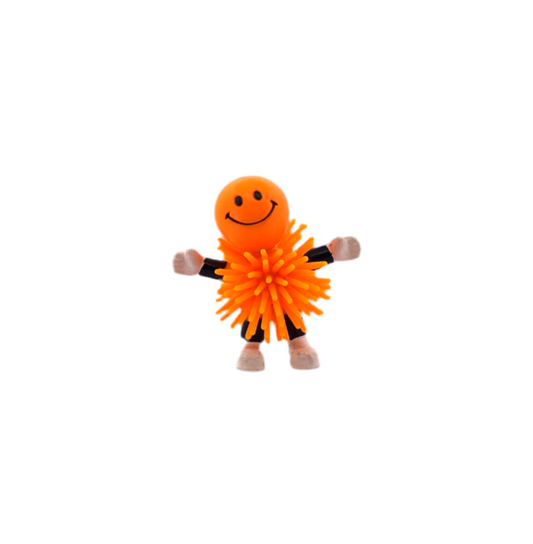 Orange Koosh Smiley Retro Bendable
