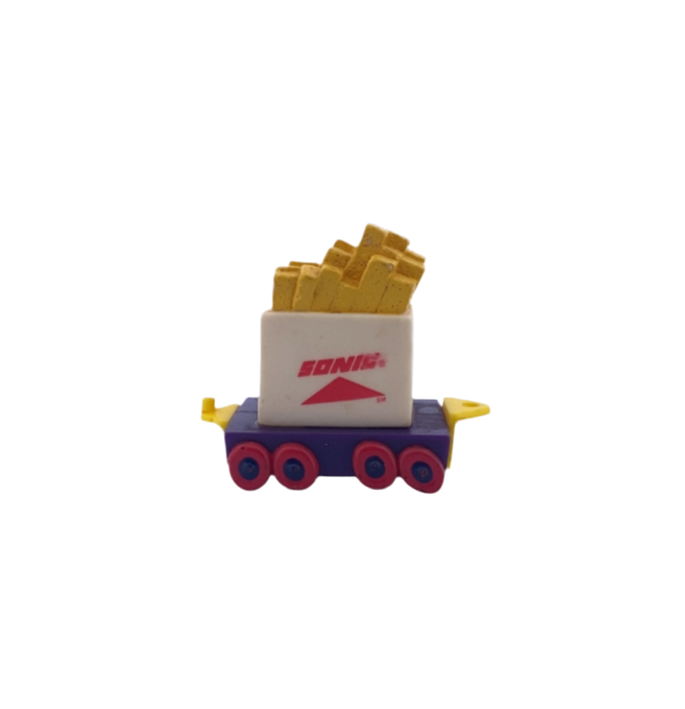 Wacky Pack Chew Chew Food Train Fry Car