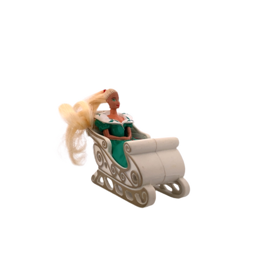 Holiday Barbie in Sleigh 1