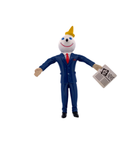 Jack-in-the-Box Newspaper Jack Retro Bendable