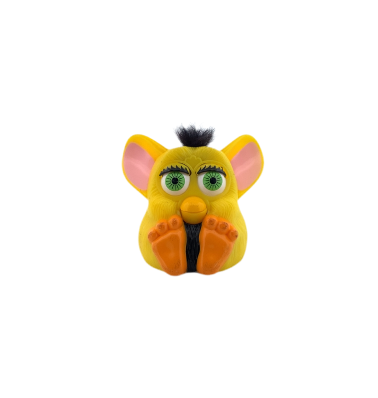 Furby Yellow with Black Hair Pre-Loved