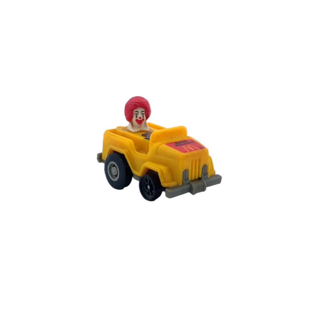 McDonald’s Fast Macs Ronald McDonald Car