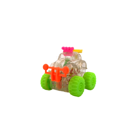 Subway Kids Pak Clear Gears Monster Truck with Green Wheels