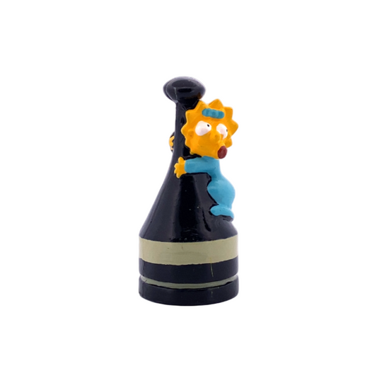 The Simpsons 3-D Black Chess Set Maggie Simpson Pawni