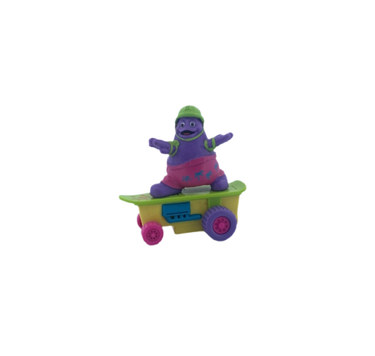 McDonald’s Rev-Ups Grimace on Skateboard