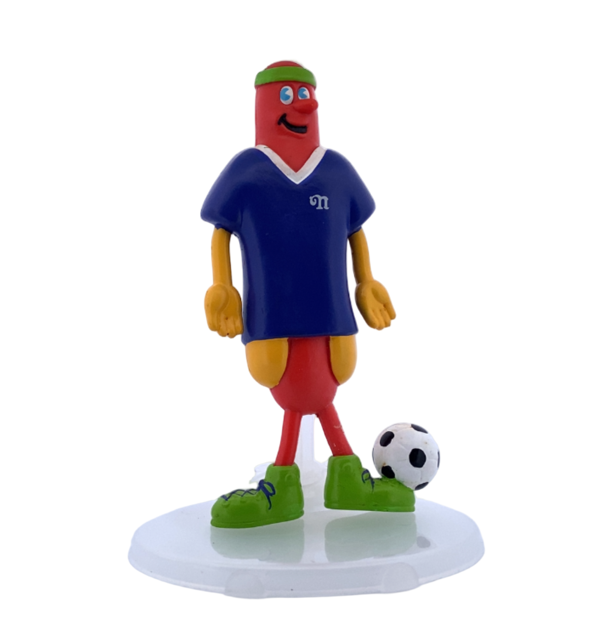 Nathan’s Famous Hot Dogs Soccer Player Retro Bendable