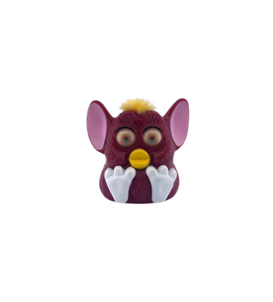 Furby Burgundy with Yellow Hair
