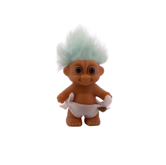 Russ Trolls Baby Troll With Blue Hair
