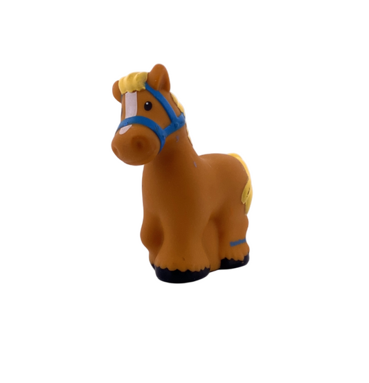 360 Fisher-Price Little People Animals Horse with Blonde Mane