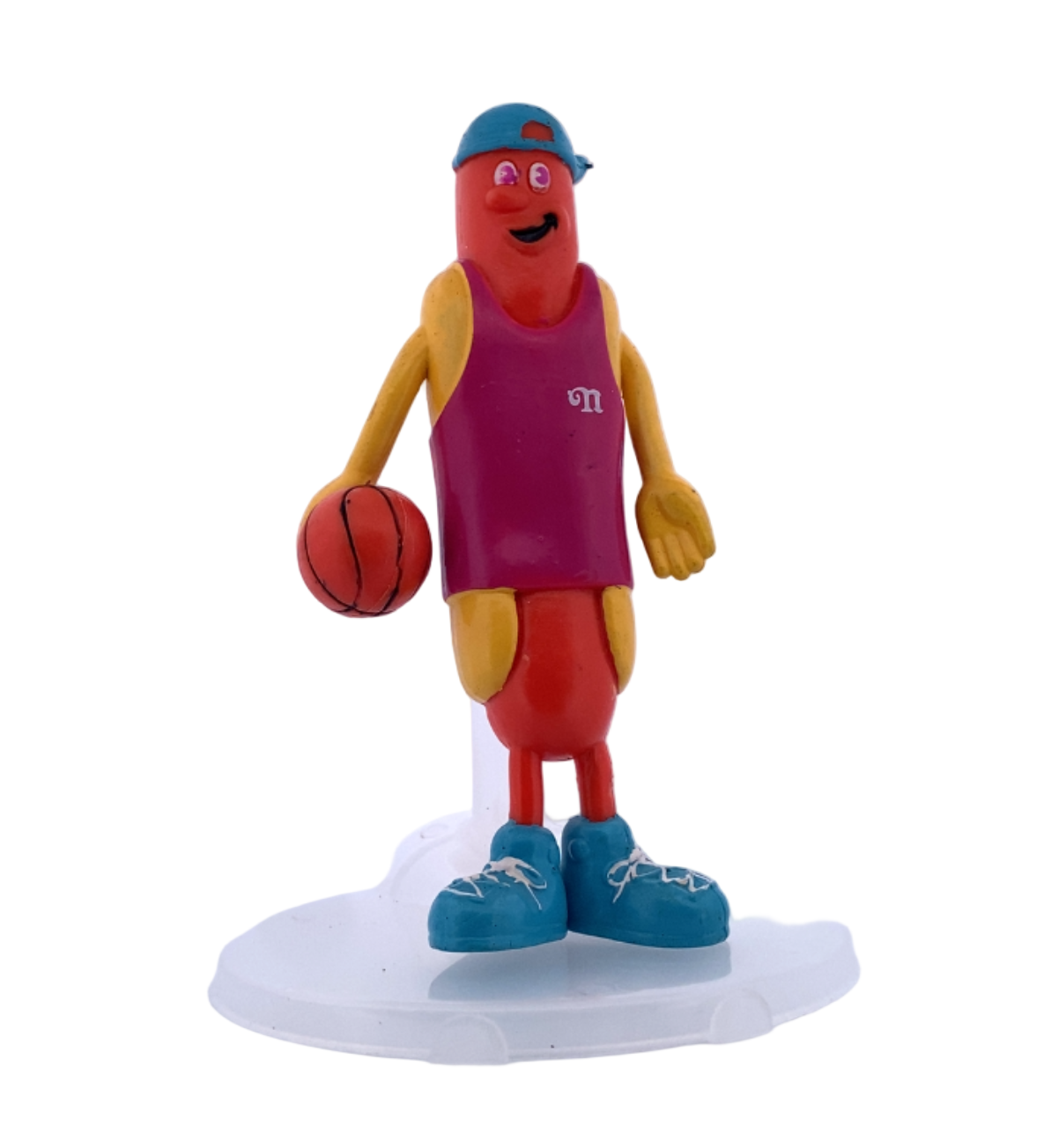 Nathan’s Famous Hot Dogs Basketball Player Retro Bendable