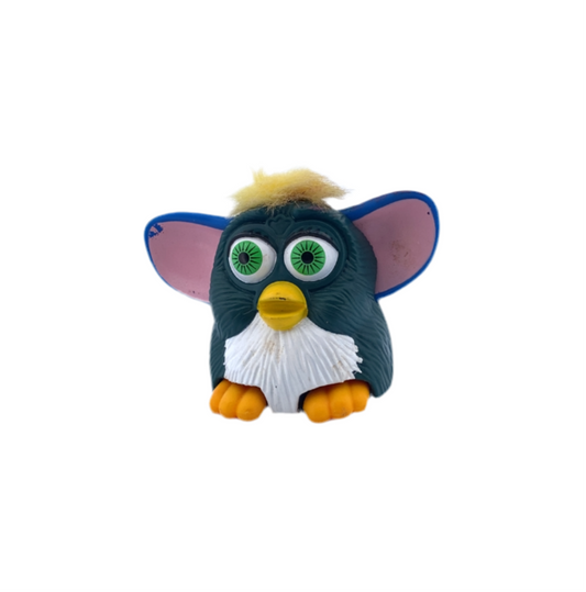 Furby Darkest Green with Yellow Hair