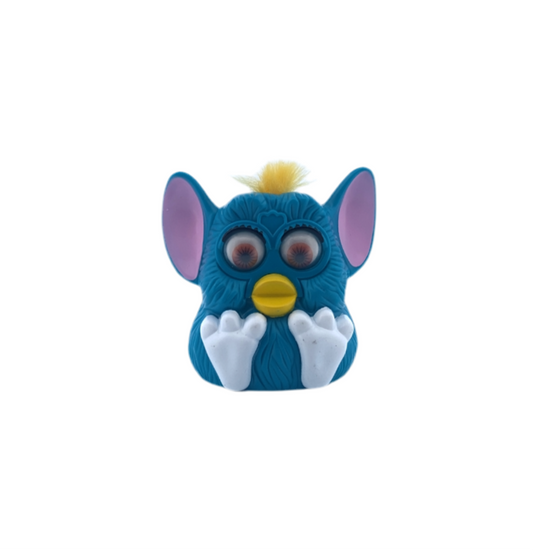 Furby Pale Blue with Yellow Hair