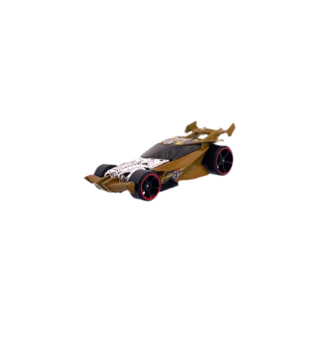 Hot Wheels Drift King Metalflake Gold Race Car