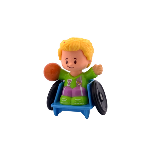 Fisher-Price Little People Basketball Player in Wheelchair