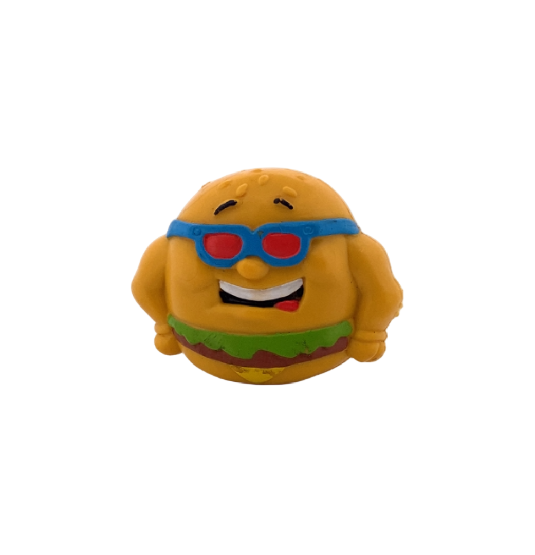 Jack-in-the-Box Finger Puppets Cheeseburger