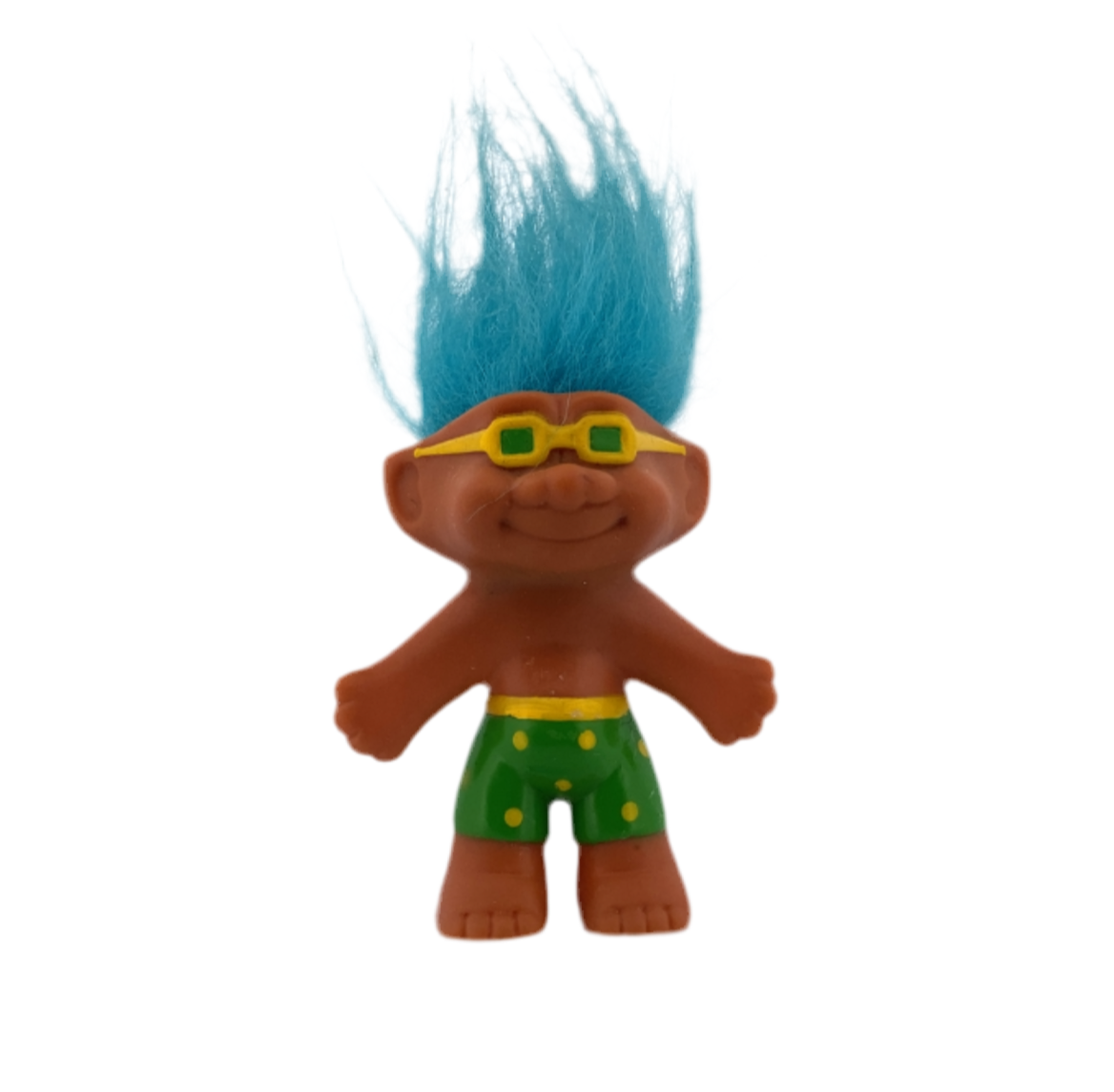 Russ Trolls Good Luck Beach Troll with Teal Hair