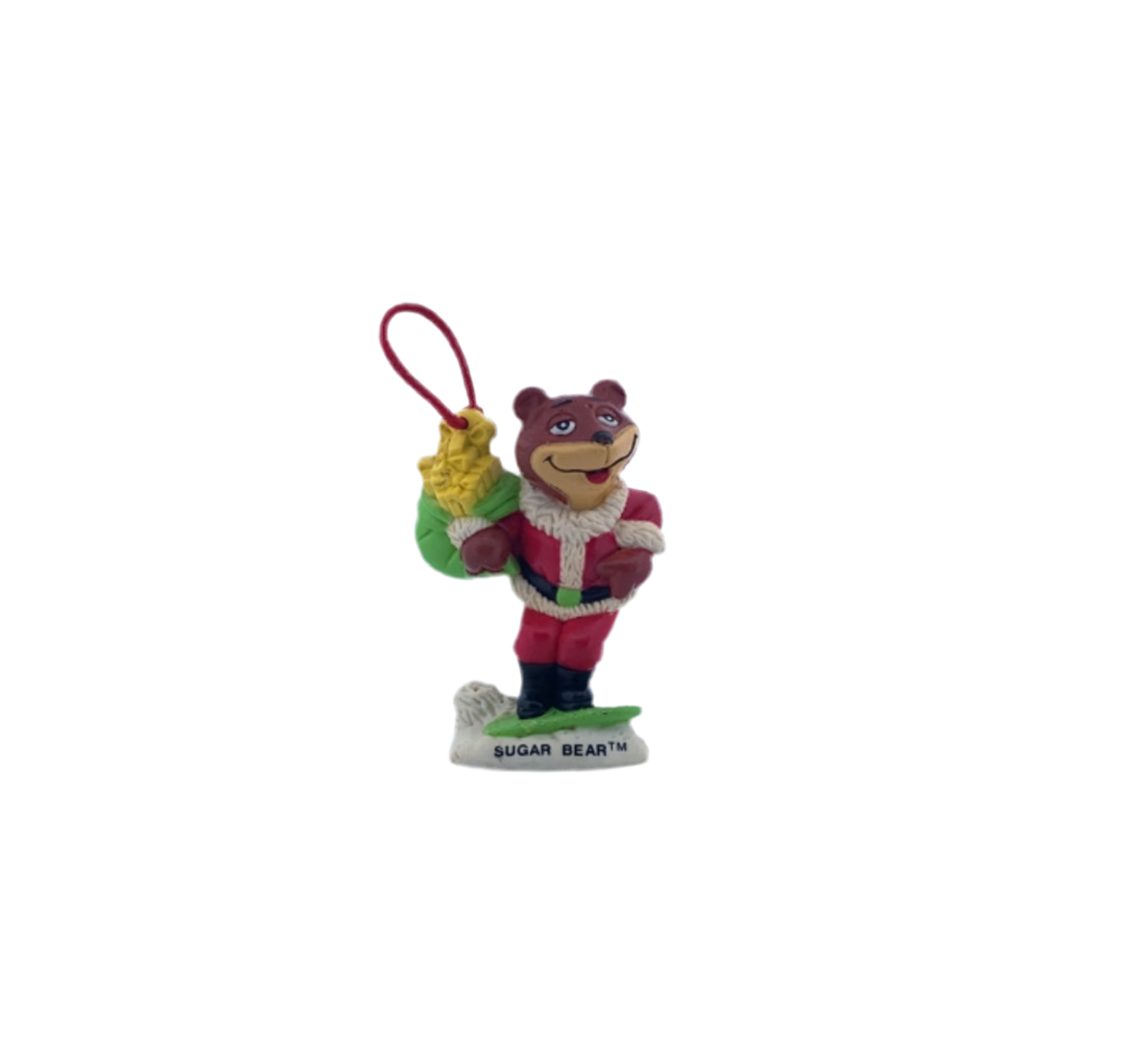 Golden Crisp Cereal Sugar Bear Christmas Ornament