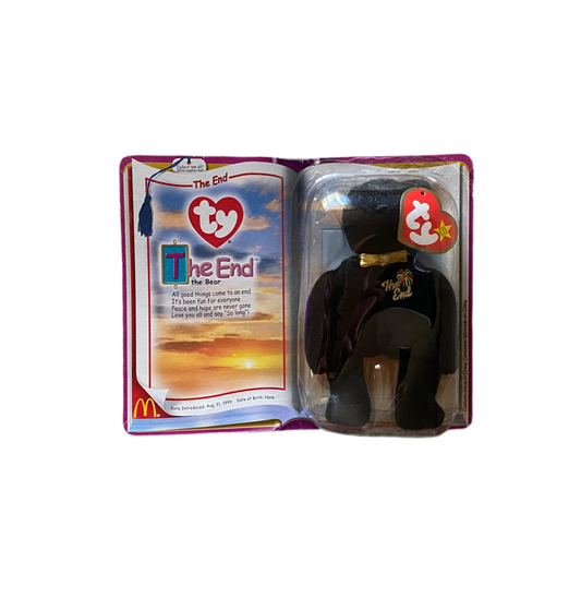 Ty Teenie Beanie Babies The End Bear
