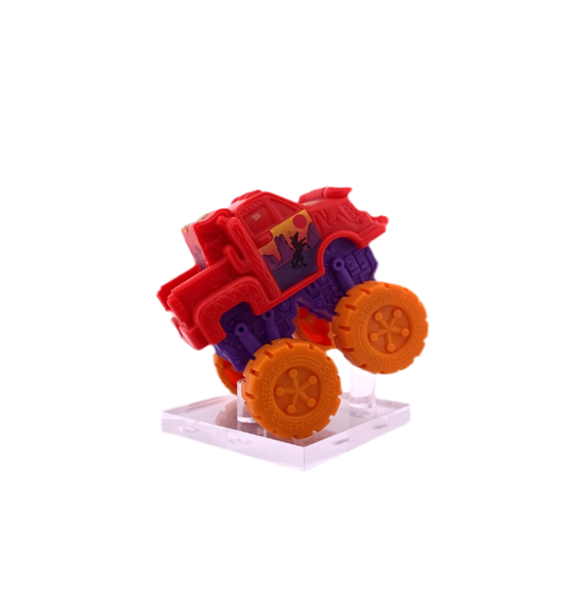 Vintage Wendy’s 1996 Mega Wheels Red Monster Truck