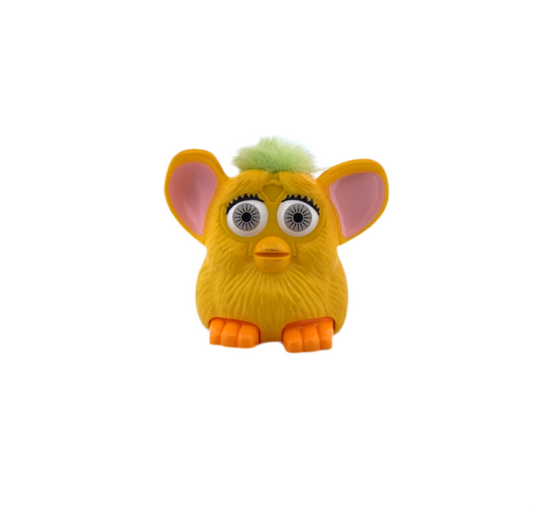 Furby Yellow with Green Hair