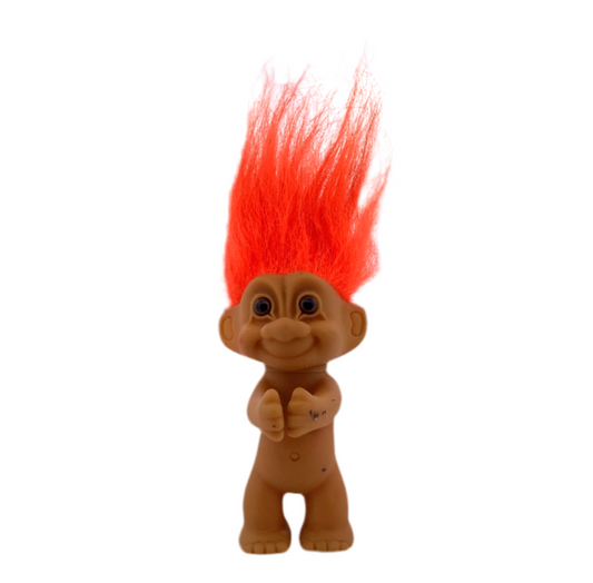 Russ Trolls Good Luck Troll with Orange Hair