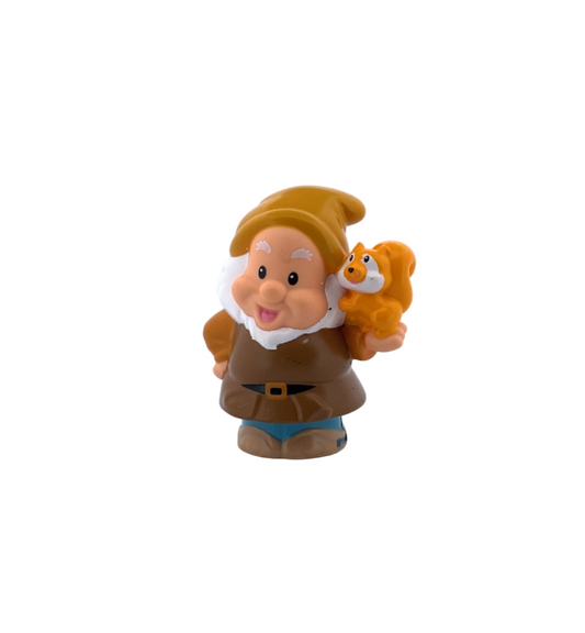 Fisher-Price Little People Disney’s Snow White and the Seven Dwarves Dwarf with Squirrel