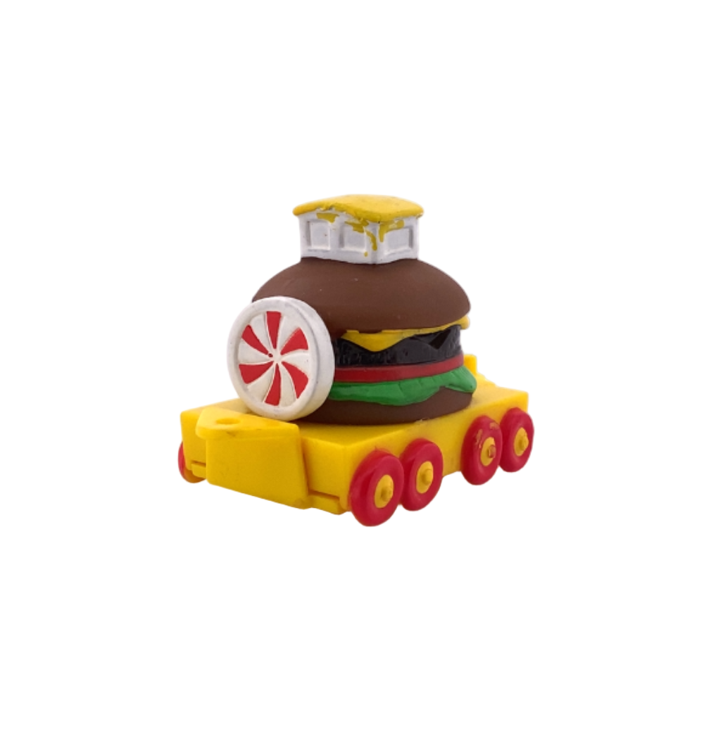 Sonic Wacky Pack Holiday Express Train Peppermint Burger Car