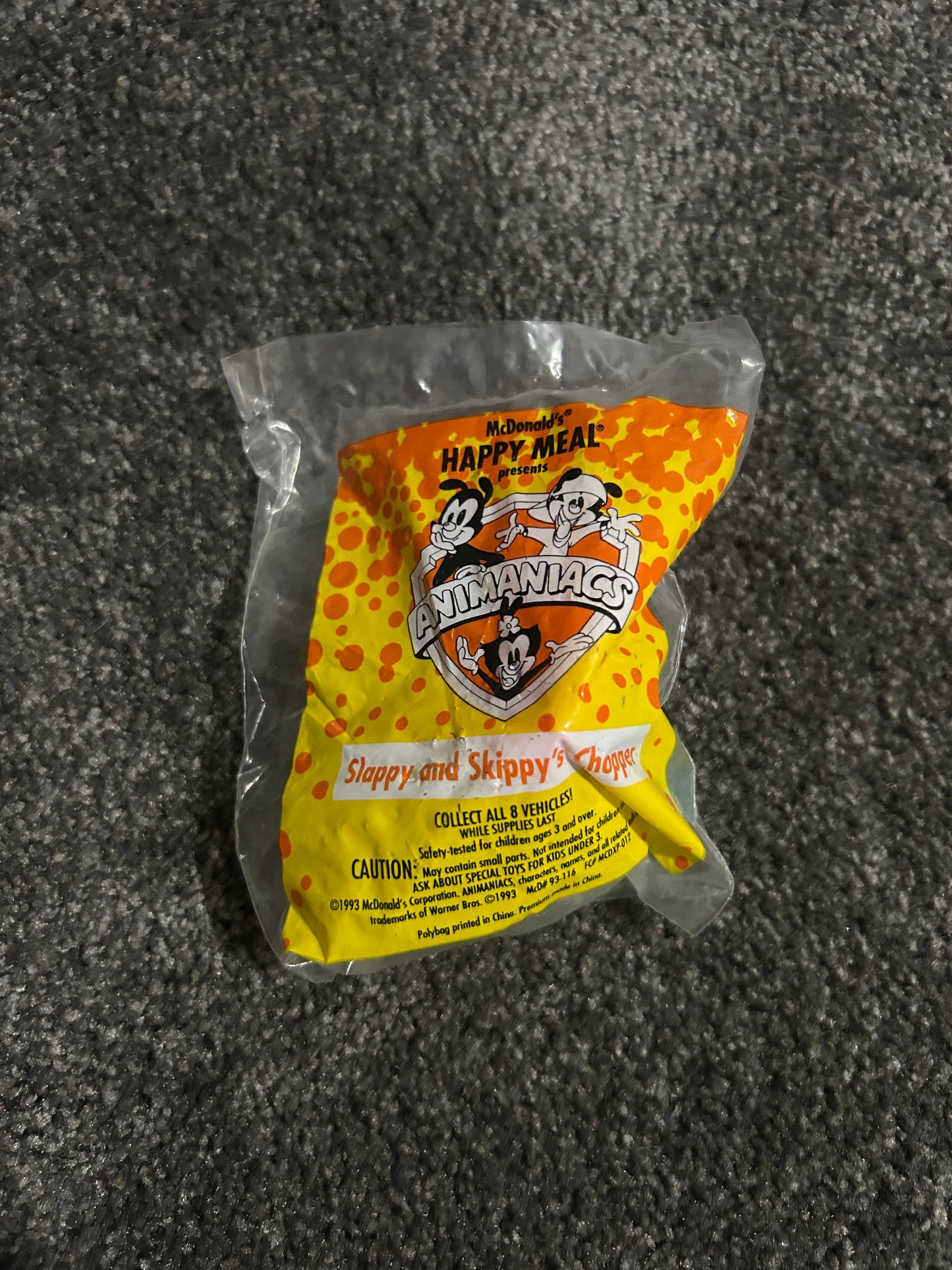 Animaniacs Slappy & Skippy's Chopper Sealed