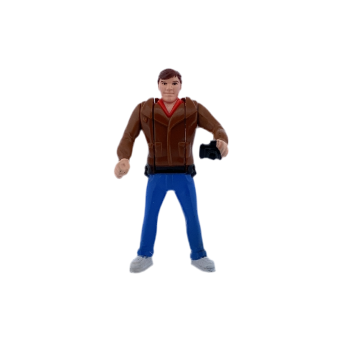 Marvel Comics Peter Parker/ Spider-Man Flip Head Figurine
