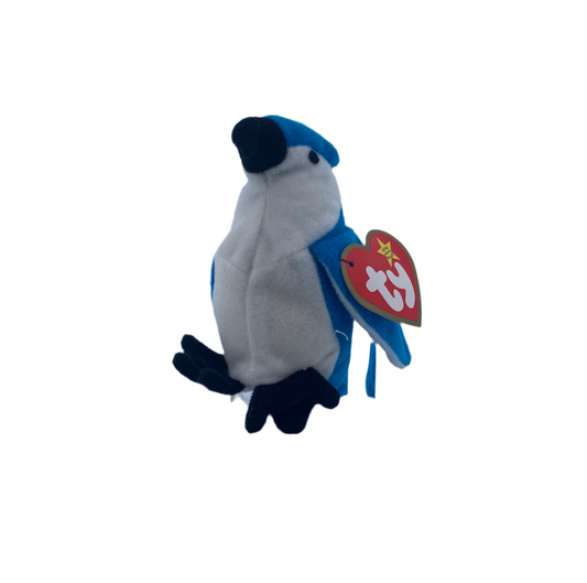 Ty Teenie Beanie Babies Rocket the Blue Jay 5
