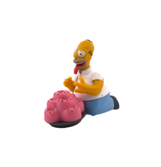 The Simpsons Donut Chasing Homer