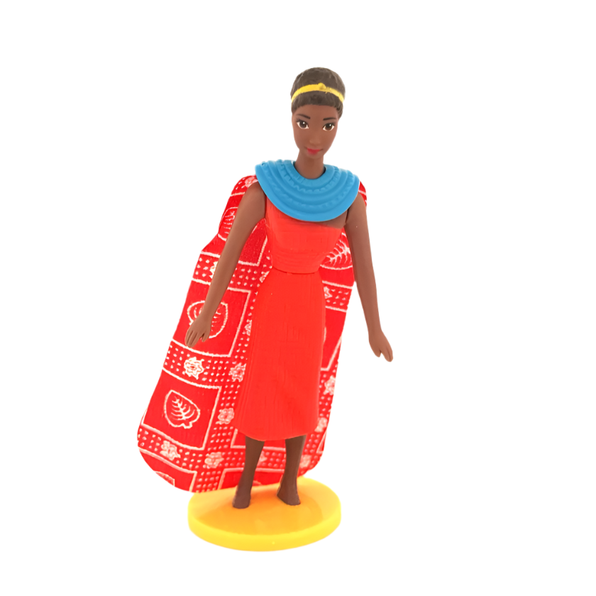Kenyan Barbie Figurine 2