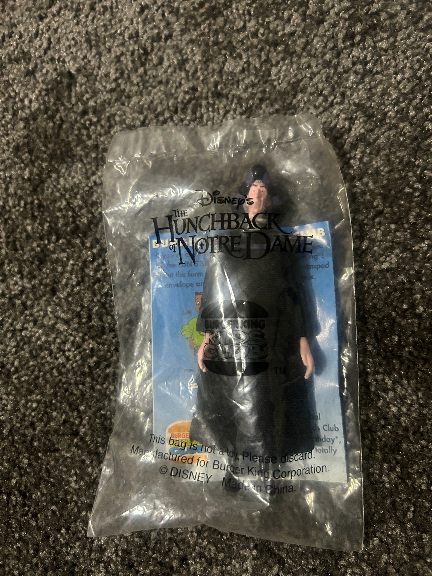 Disney's The Hunchback of Notre Dame Claude Frollo Sealed