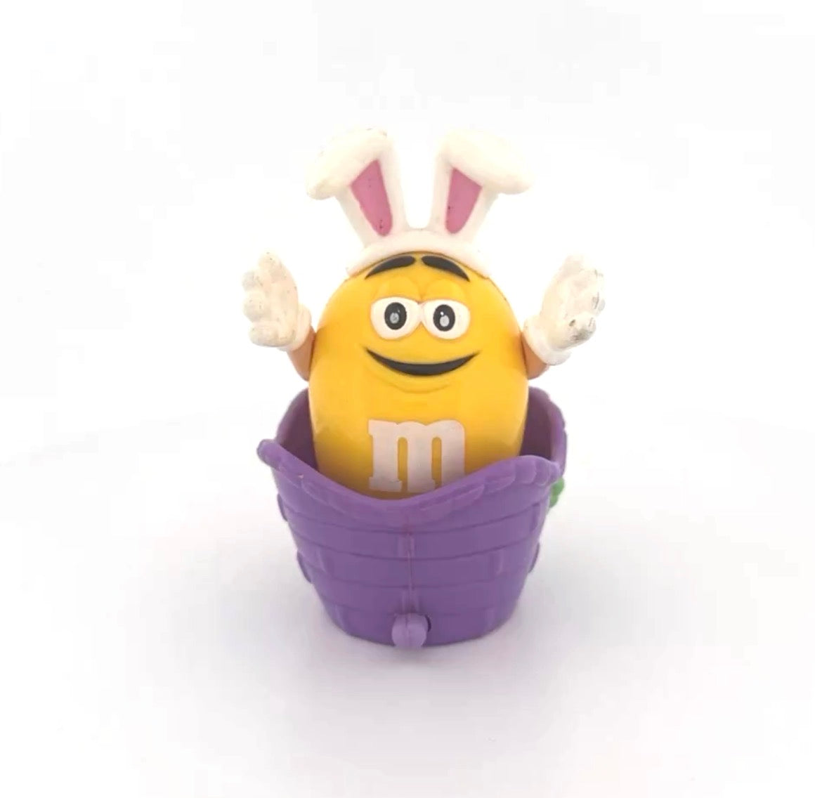 M&M Yellow Easter Bunny Candy Topper
