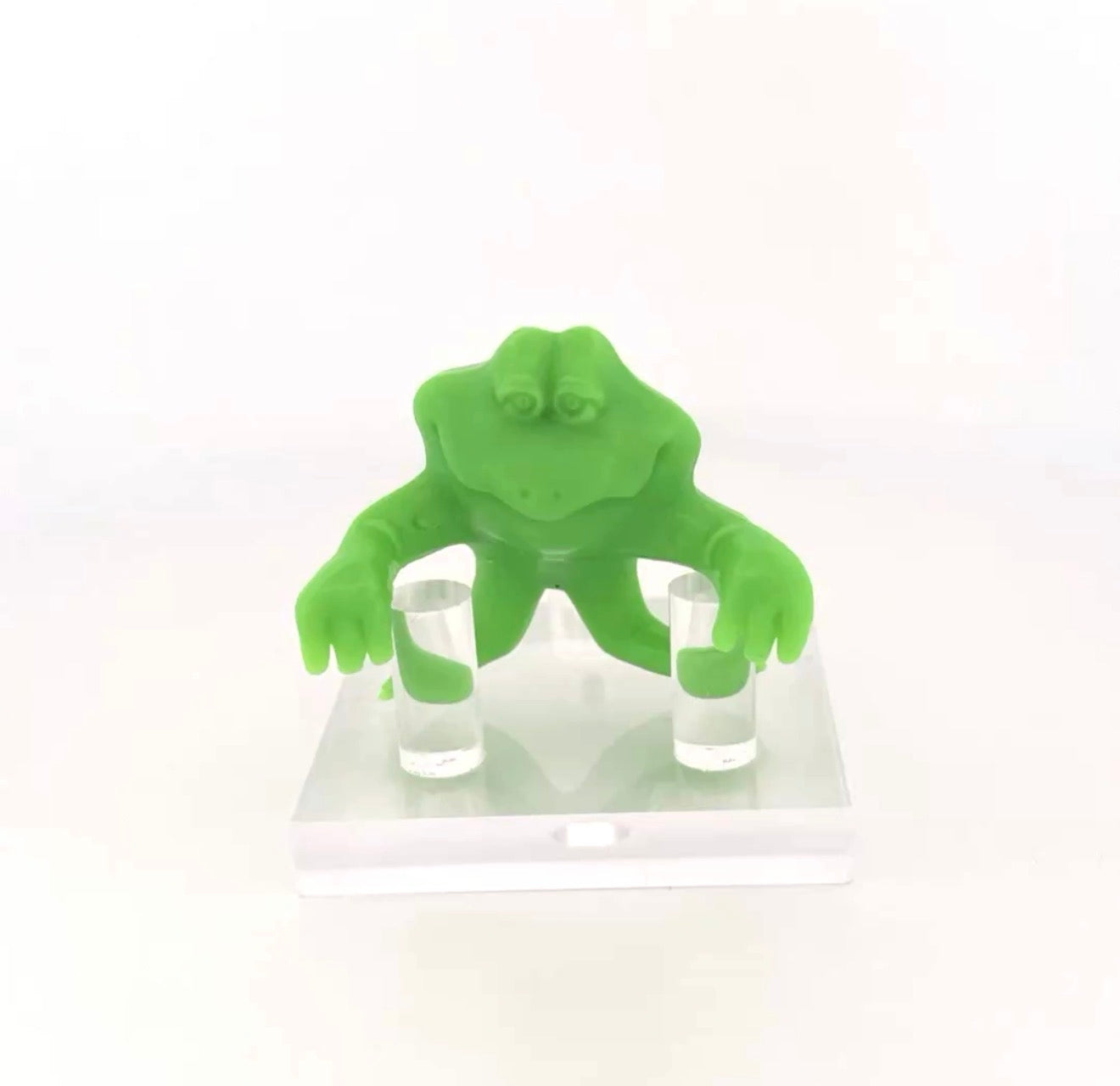 Hardee's Cup Critters Green Critter