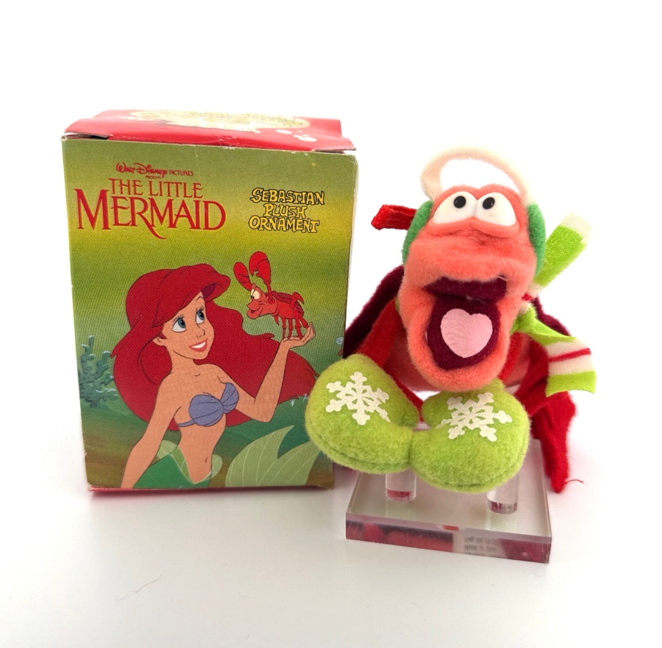 The Little Mermaid Sebastian Plush Ornament