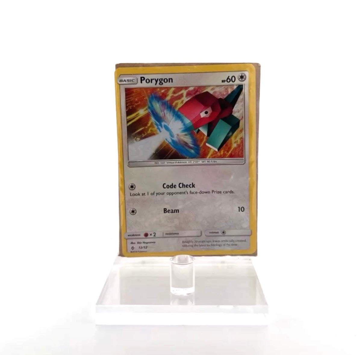 McDonald's Pokémon Latios Toy with Porygon Card