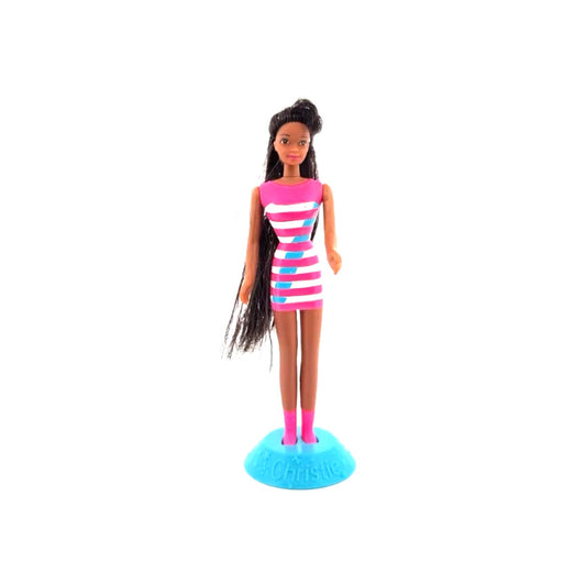 Barbie Bead Blast Christie Figurine with Base