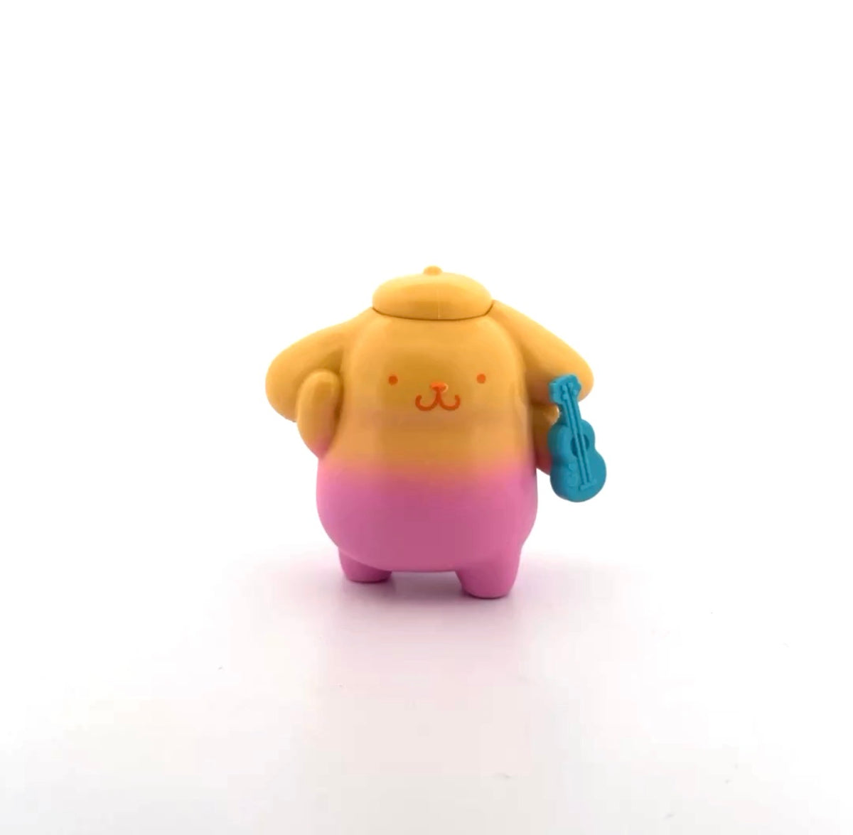 Hello Kitty and Friends Tropical Party Series 3 PomPomPurin Yellow/Pink Ombre