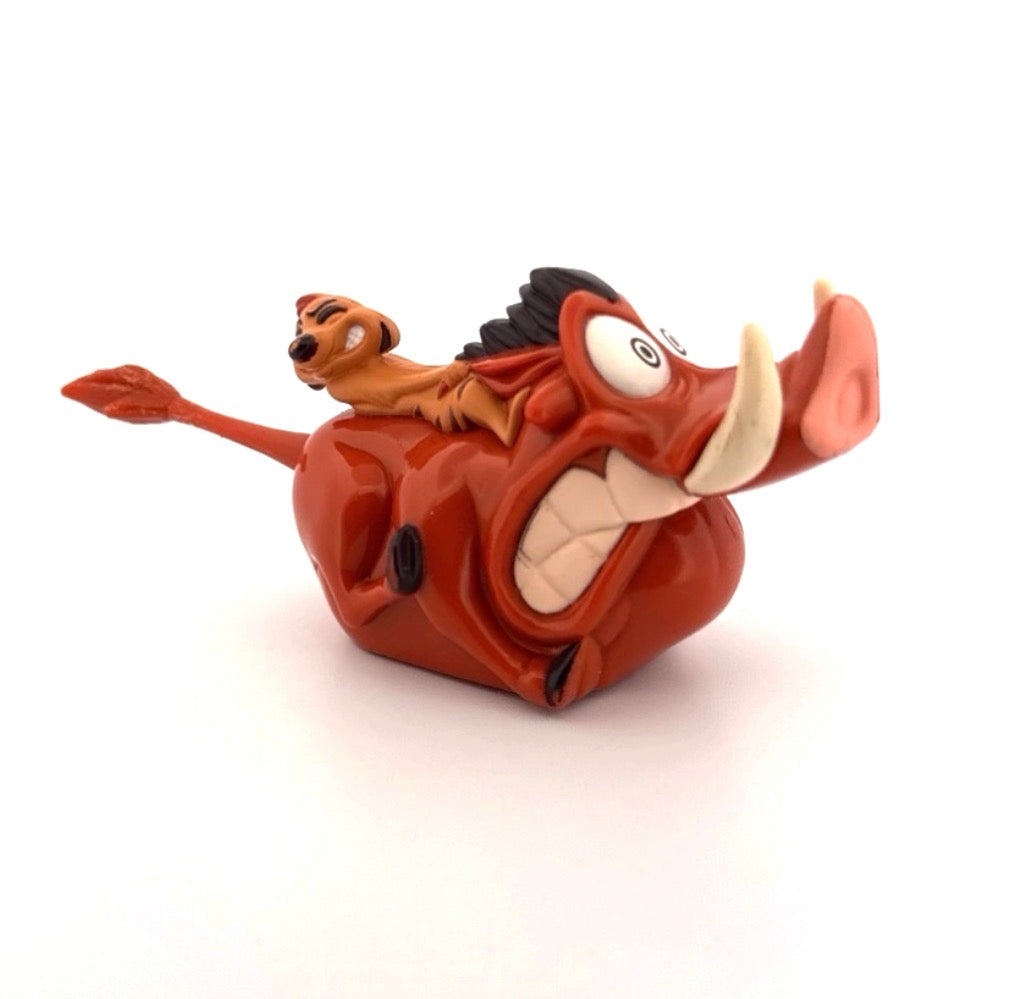 The Lion King Pumbaa and Timon Pull-Back Action Toy