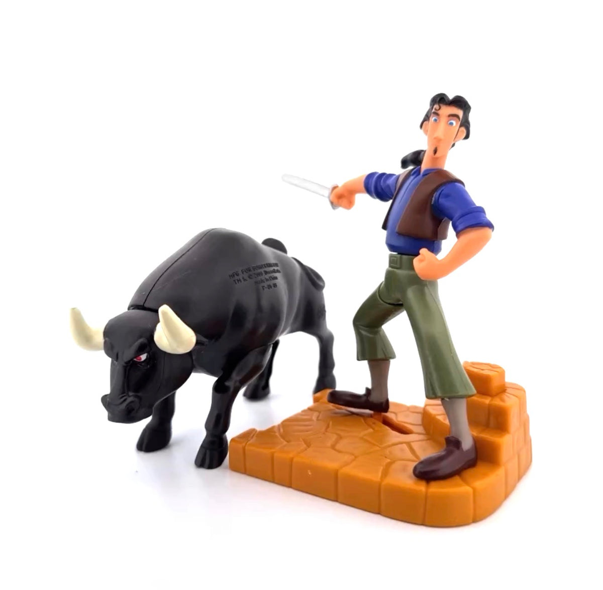 Road to El Dorado Tulio with Base and Head-Butting Bull