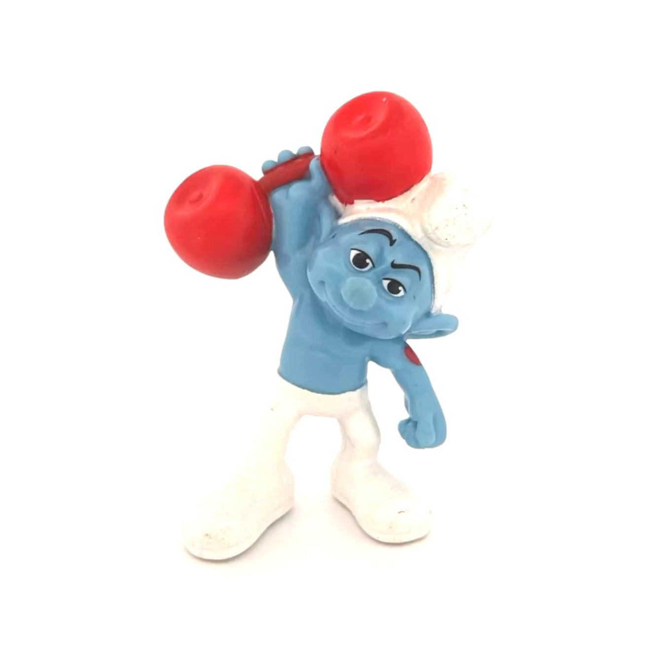 The Smurfs Hefty Smurf with Dumbbell (Pre-Loved)